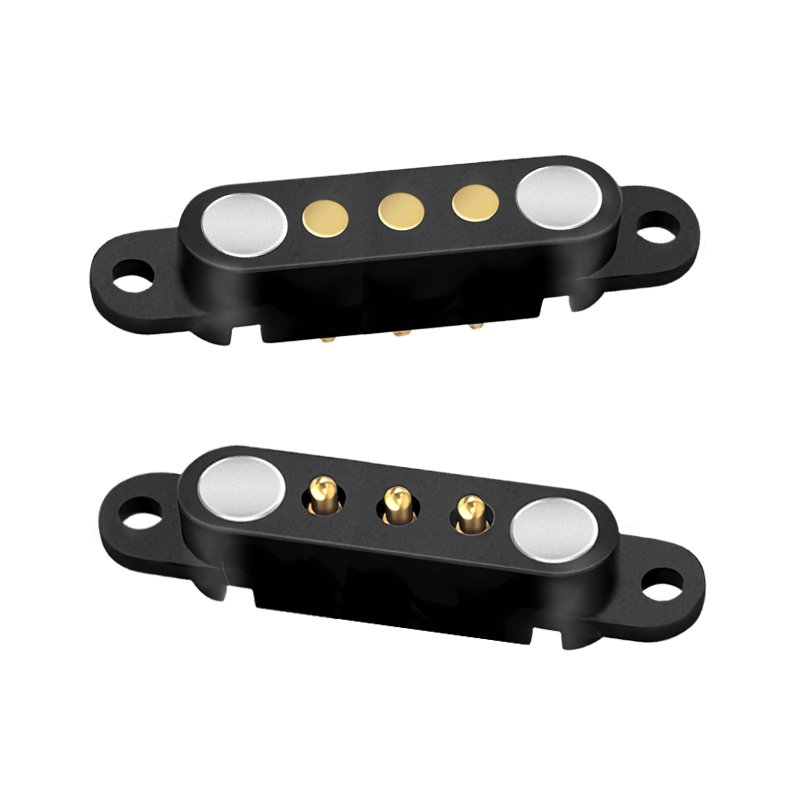 Post Hole 3.7V 1A 5V2A Male And Female Power Charging Battery 3Pin Magnetic Connector