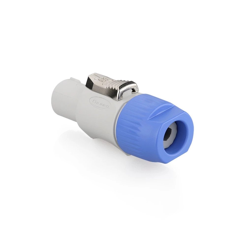 Cnlinko IP65 YF24 waterproof 3 Pin Powercon Electrical Male female Plug Sockets wire tap M24 connector