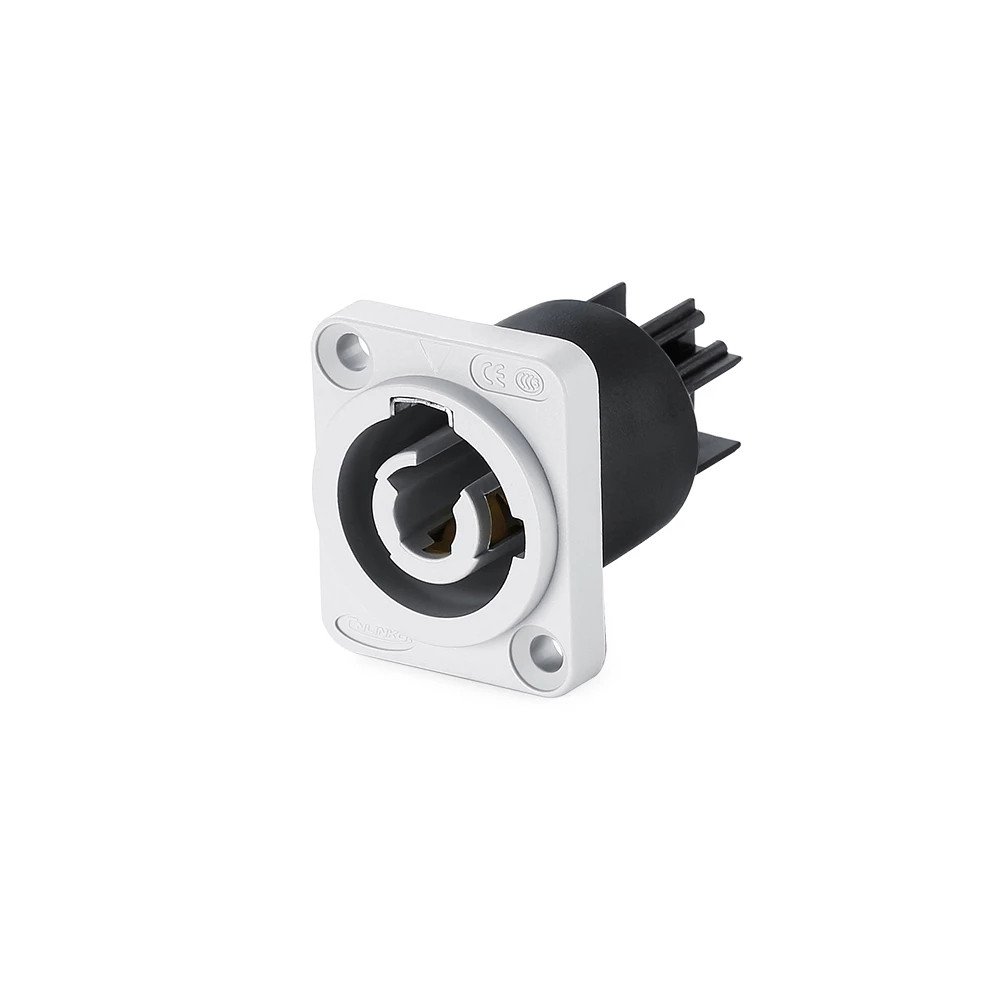 Cnlinko IP65 YF24 waterproof 3 Pin Powercon Electrical Male female Plug Sockets wire tap M24 connector
