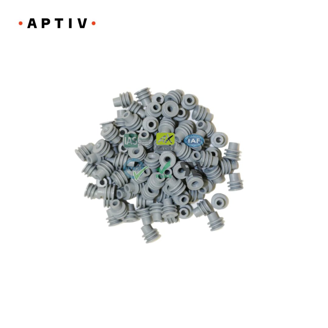 Aptiv(Delphi) Auto Connectors Seal for VW Hyundai Toyota Ford Benz Mitsu Wire Harness 15324982 12052893 12059255 15324985