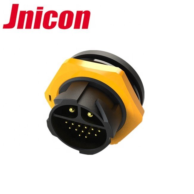 Jnicon M25 22pin male female power signal automotive waterproof wire connectors