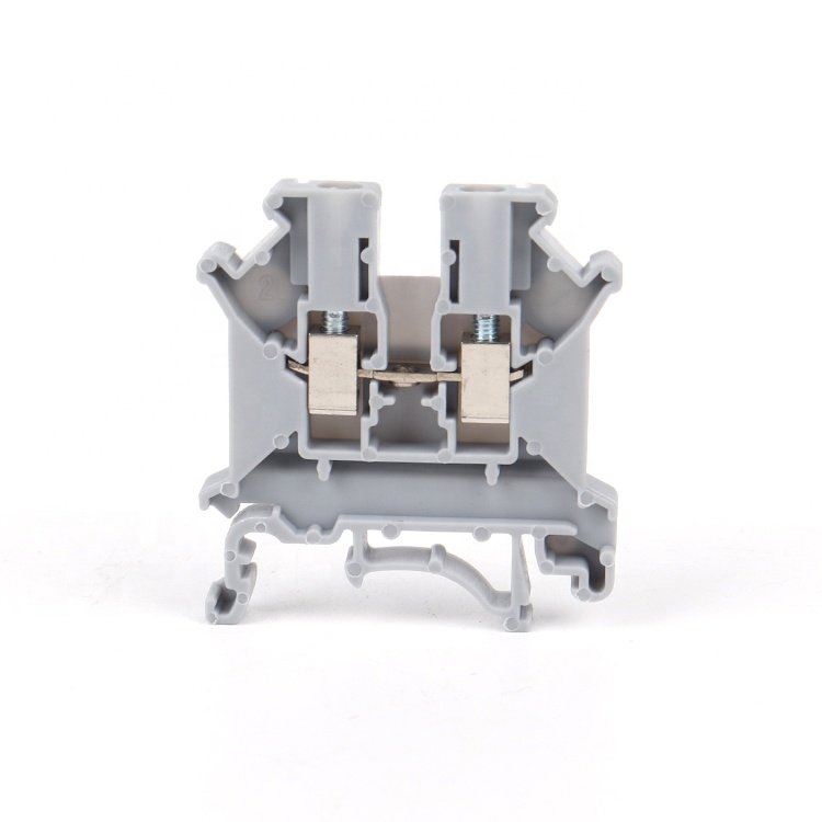 Wenzhou Wholesale Pushin Terminal Block 16mm UK-16N Replacement of Phoenix Connector copper Feed through Terminal Block