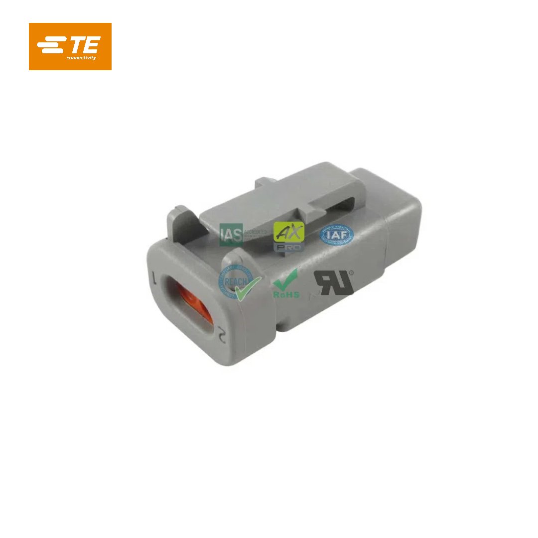 Original DTM04-2P TE/TYCO/DEUTSCH DTM04 Series Waterproof Auto Connector for VW Hyundai Toyota Ford Benz Mitsu Wire Harness