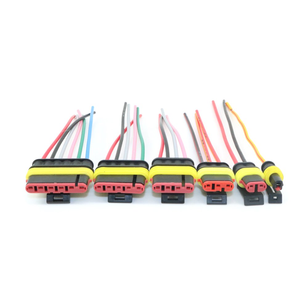 Limited Time Sale Electrical Car Cable 1-6 Pin Electrical Terminal Air Automotive Wire To Board Ev Current Connectors For Cars