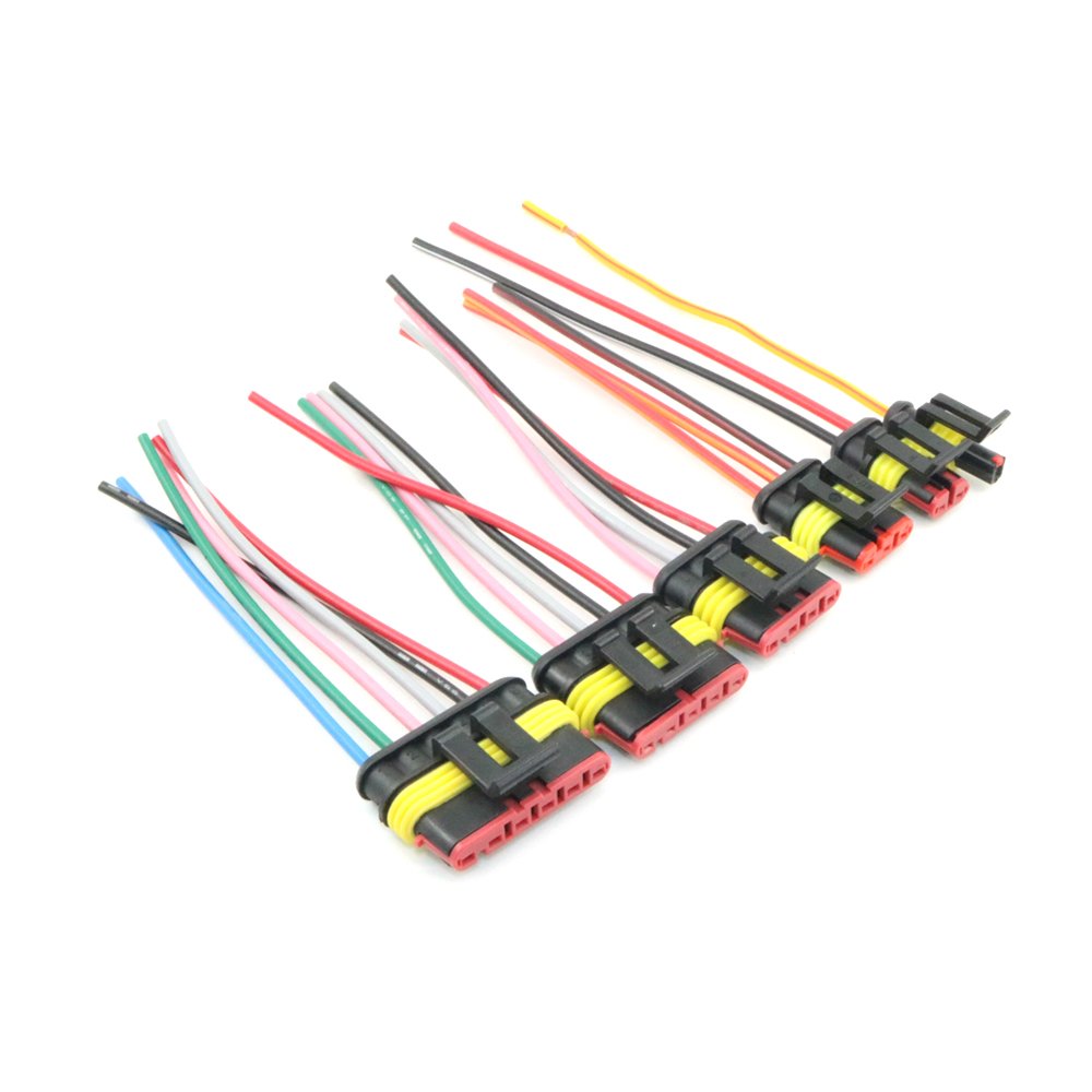 Limited Time Sale Electrical Car Cable 1-6 Pin Electrical Terminal Air Automotive Wire To Board Ev Current Connectors For Cars