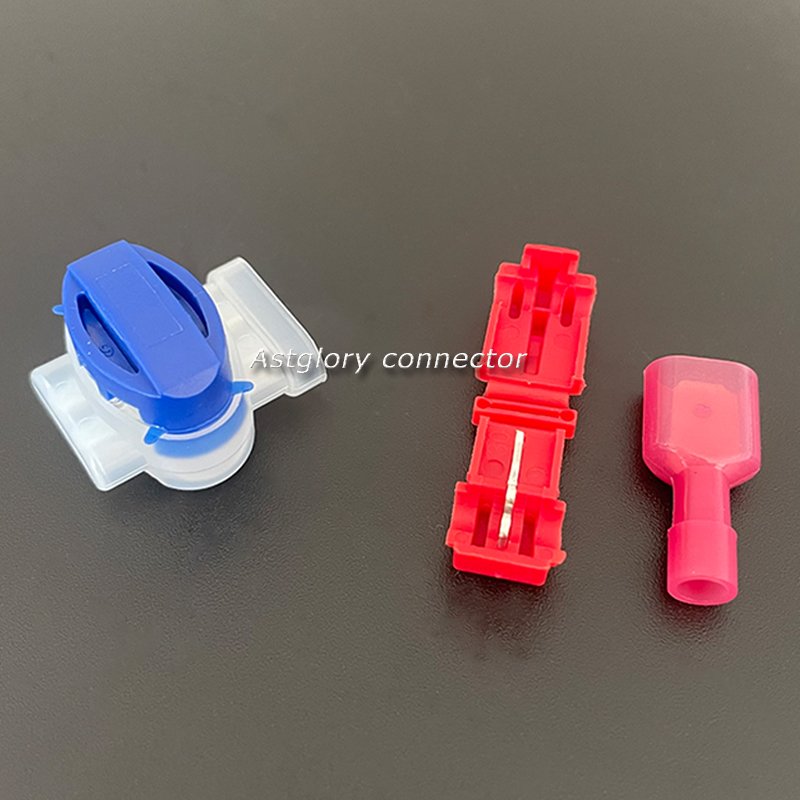 Set Of 25pcs 314 Cable Connector With Gel Filled Waterproof T Type Self-striping Wire Connector For Robot Installation