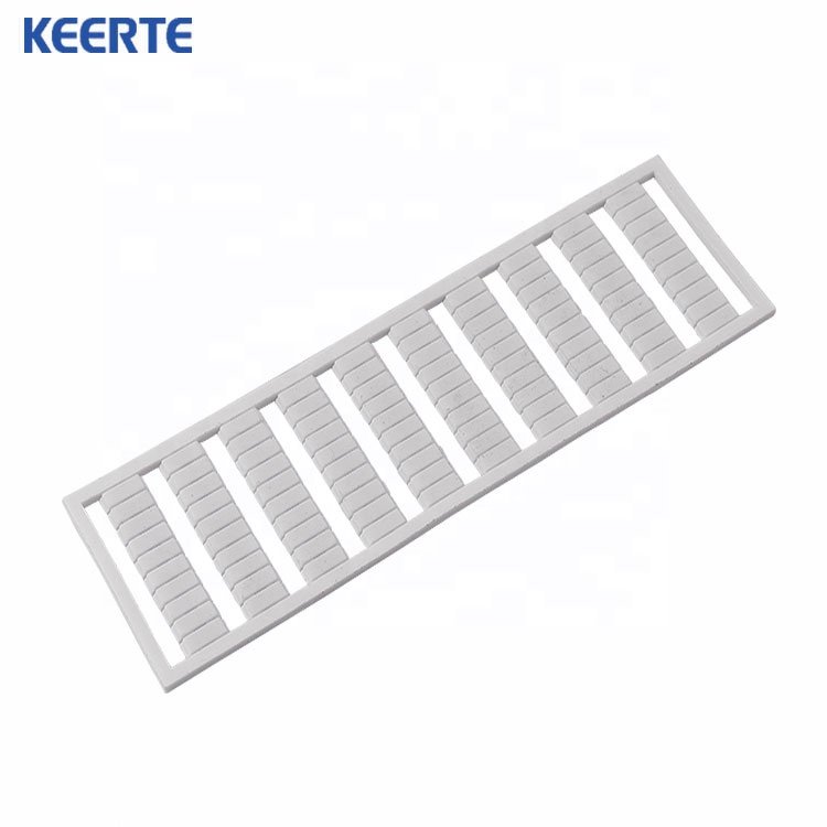 KEERTE High Quality ZB 5 Plug-In Front Marking Strip plug-in screw terminal block connector Wire Spring Terminal Blocks