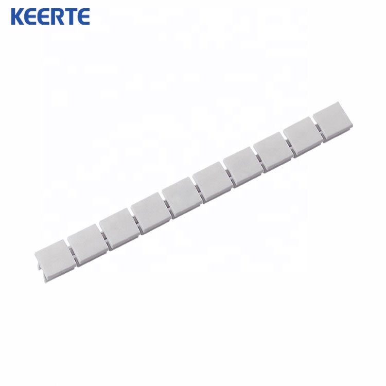 KEERTE High Quality ZB 5 Plug-In Front Marking Strip plug-in screw terminal block connector Wire Spring Terminal Blocks