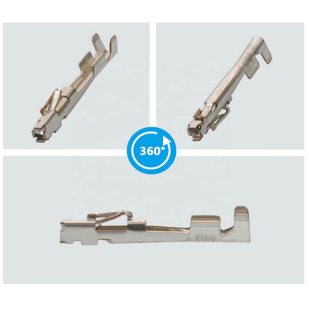 1123343-1 DJ624B-0.6A auto Motorcycle Waterproof connector terminal blocks plug female male pin