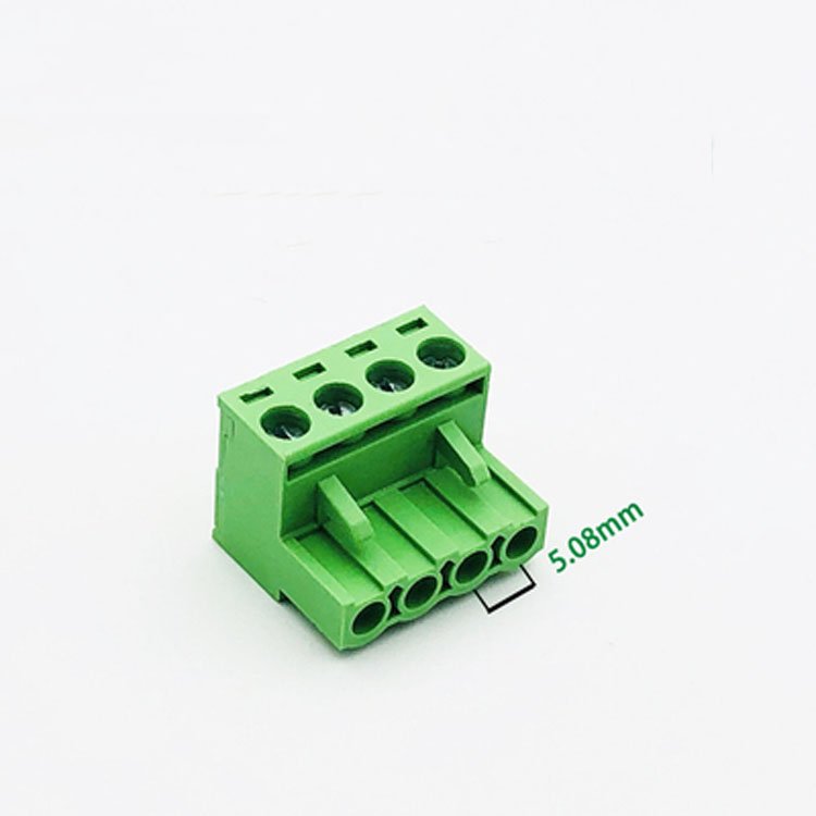 High quality 2EDGK-5.08mm plug-in green wiring PCB connector socket plug 2P-24P terminal block