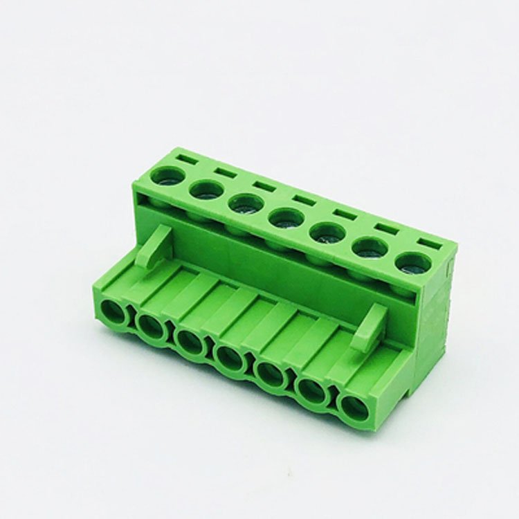 High quality 2EDGK-5.08mm plug-in green wiring PCB connector socket plug 2P-24P terminal block