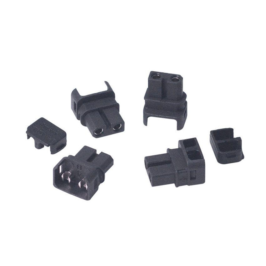 Original Amass XT30ULW XT30ULW-F 90 Degree Soldering Wire Connector RC Female XT30UL XT30-ULW Plug Adapter With Lock Buckle