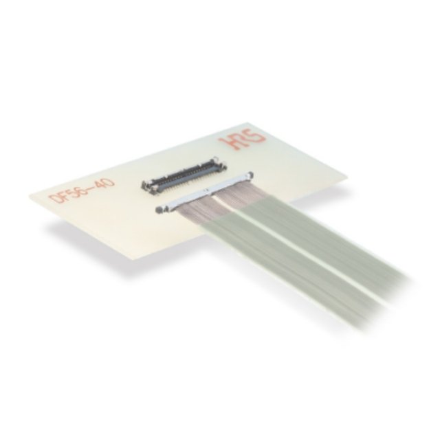 Hirose HRS 30 Position Receptacle Connector 0.012