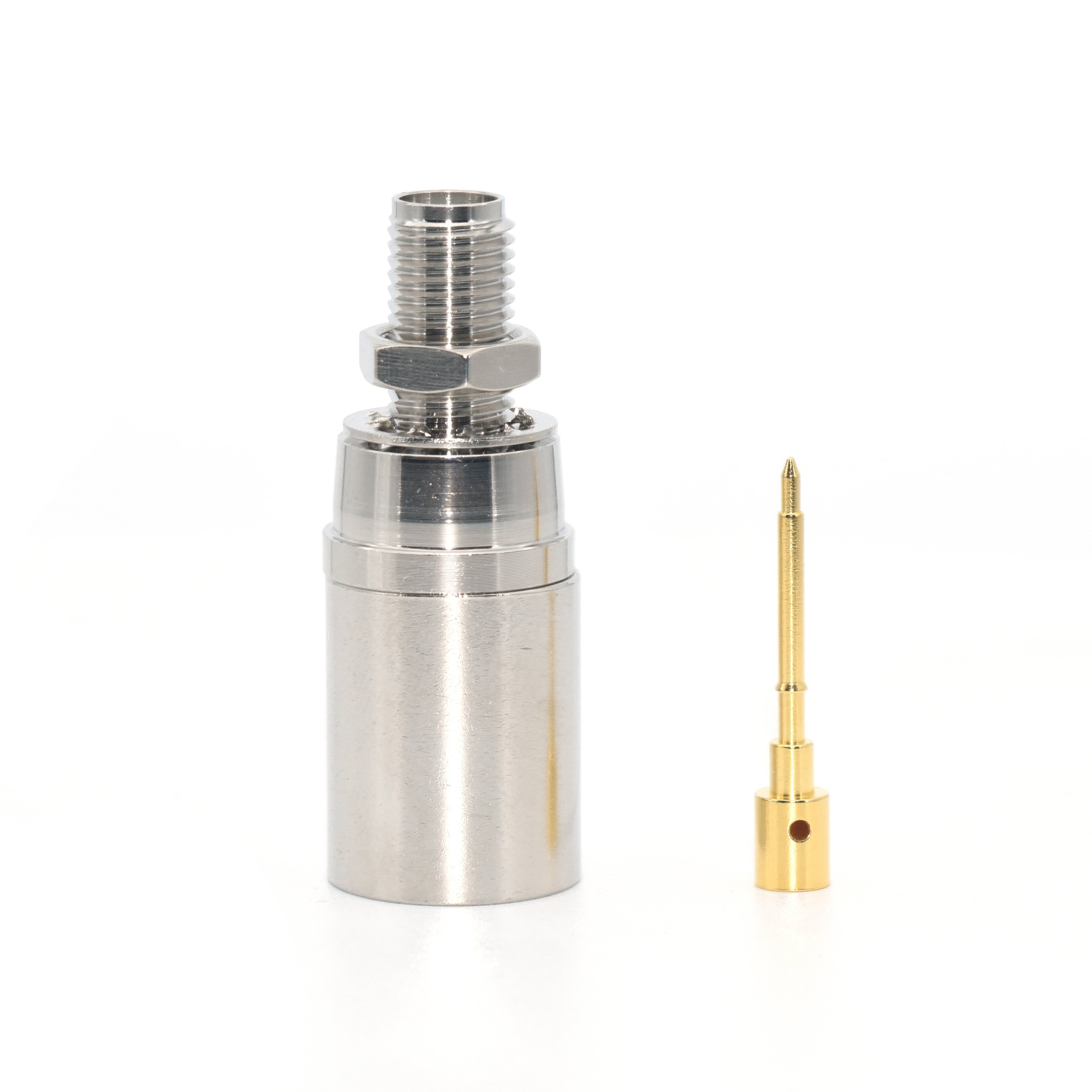 Raynool RF RP SMA Female Crimp Connector for LMR400 CNT400 KSR400 RG8 7D-FB