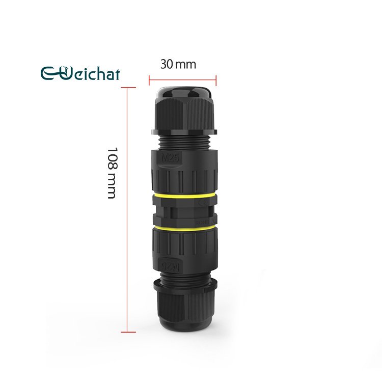 Factory Wholesale IP68 Quick Wiring Push In Wire Screwless Terminal Waterproof Connector