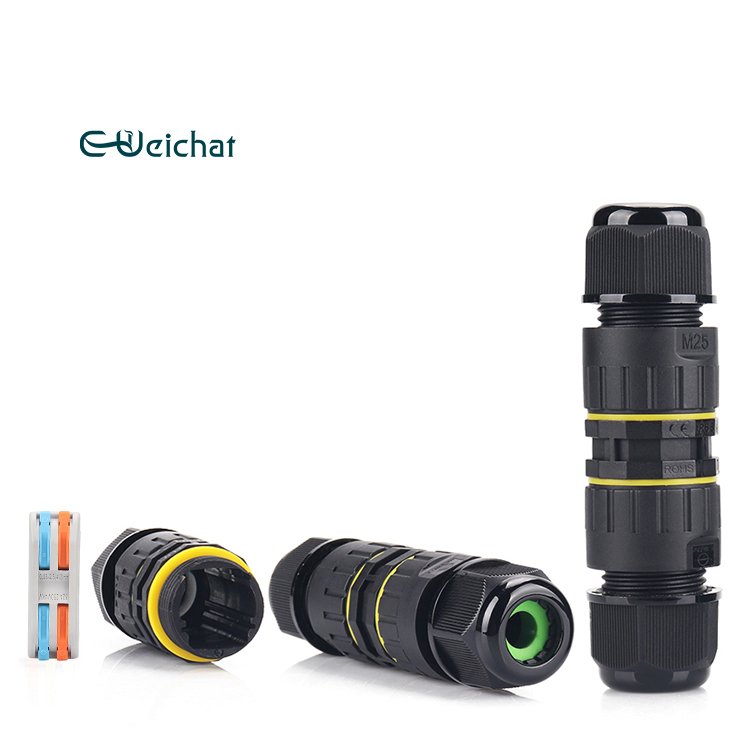 Factory Wholesale IP68 Quick Wiring Push In Wire Screwless Terminal Waterproof Connector