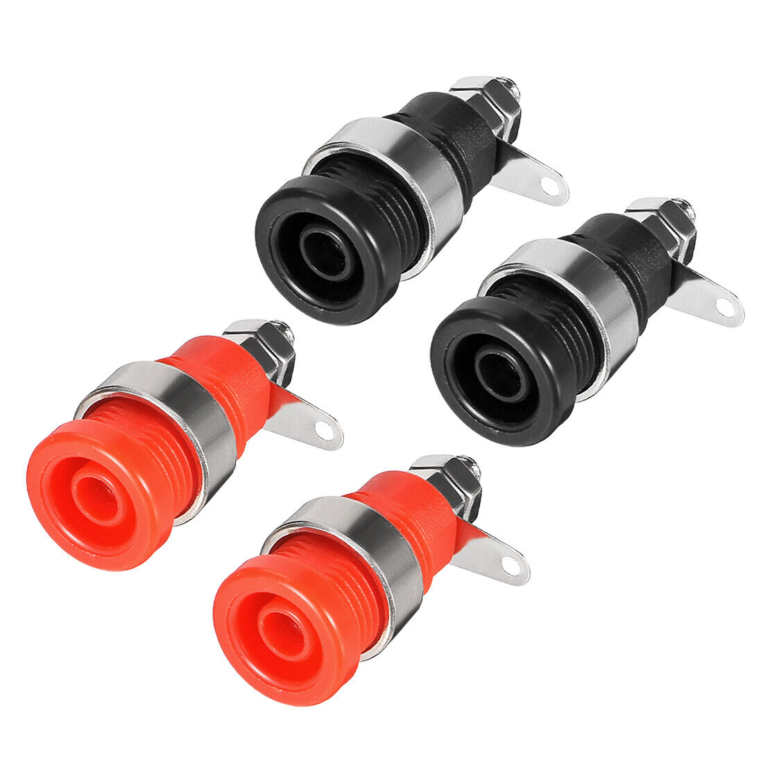 AIO Kingsun 4mm Banana Plug Binding Post Screw Connector Audio Speaker Amplifier Audio Connector