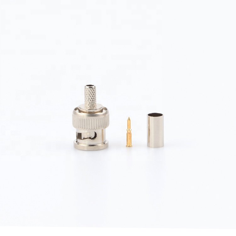 BNC Connector Brass/alloy material Male Coaxial BNC for Antenna