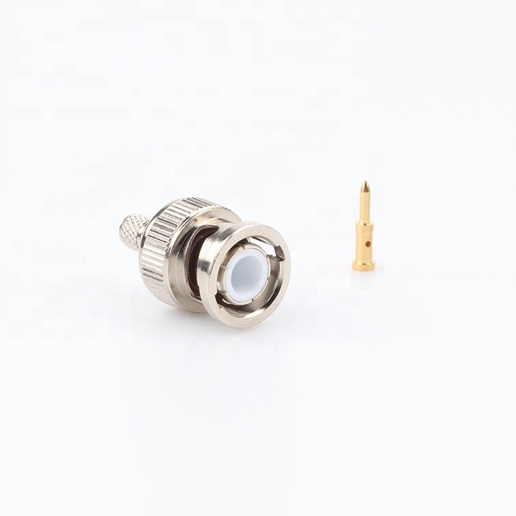 BNC Connector Brass/alloy material Male Coaxial BNC for Antenna