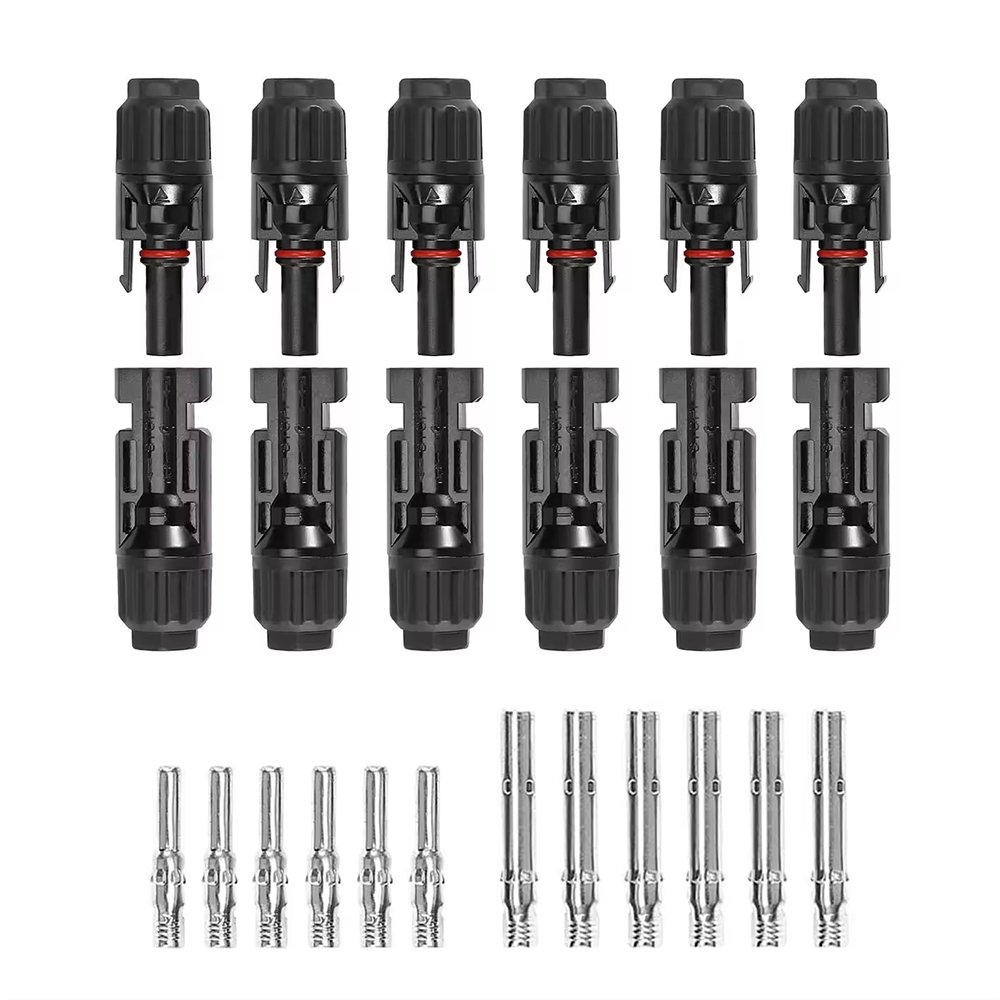 Factory Wholesale IP67 Waterproof 1000V/1500V DC Solar System Connector with Long Service Life and Easy Disassembly Design