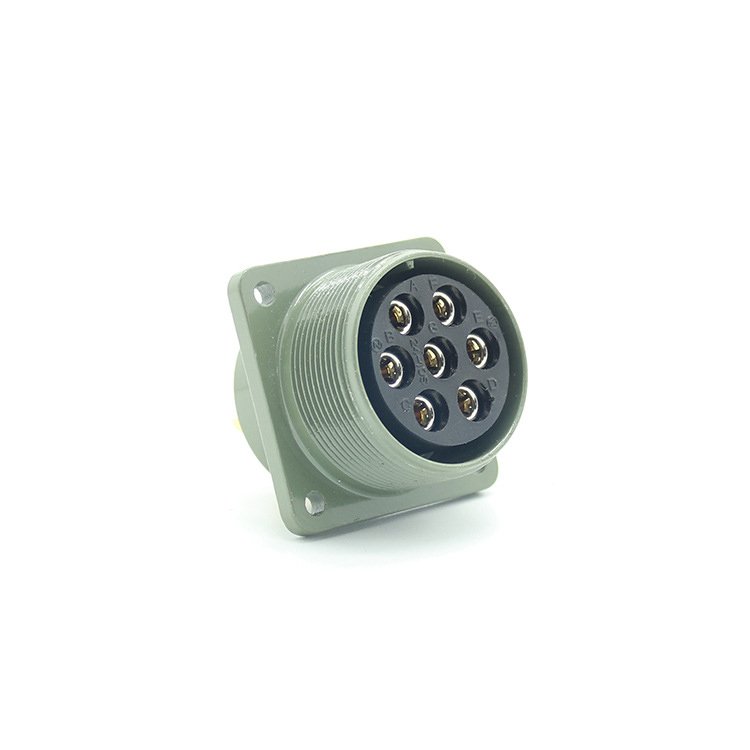 MS5015 Connector 7Pin MS3102A 24-10S Flange Panel Amount Socket Circular Connector