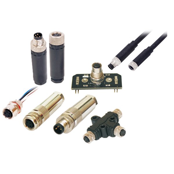 SIGNAL INDUSTRIAL M8 connector Cable IP67 IP68 3PIN 4pin 5pin 8pin connector Cable M8 connector Outdoor Cable