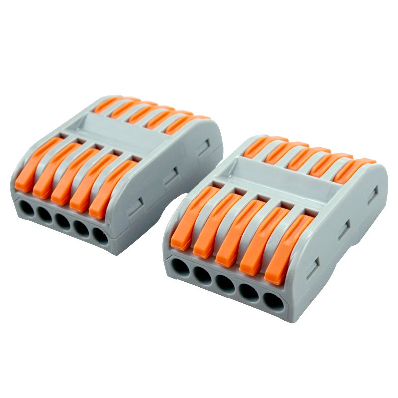 Mini Universal 4P 4 Way Conductor Wiring terminal block quick wire connector