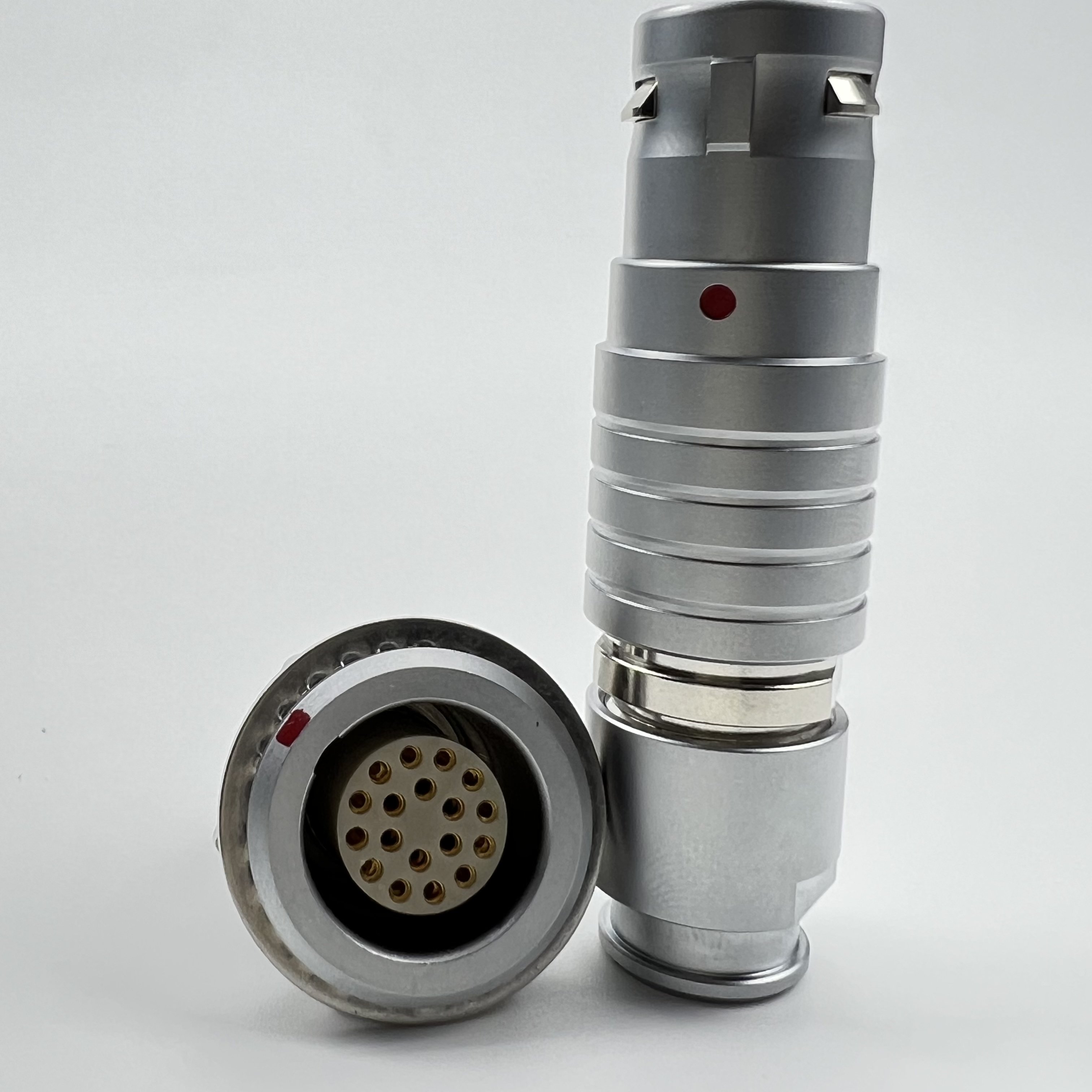 Wire connectors High End Metal water proof 3b 18 core quick LEMOS push pull self locking connector Connectors