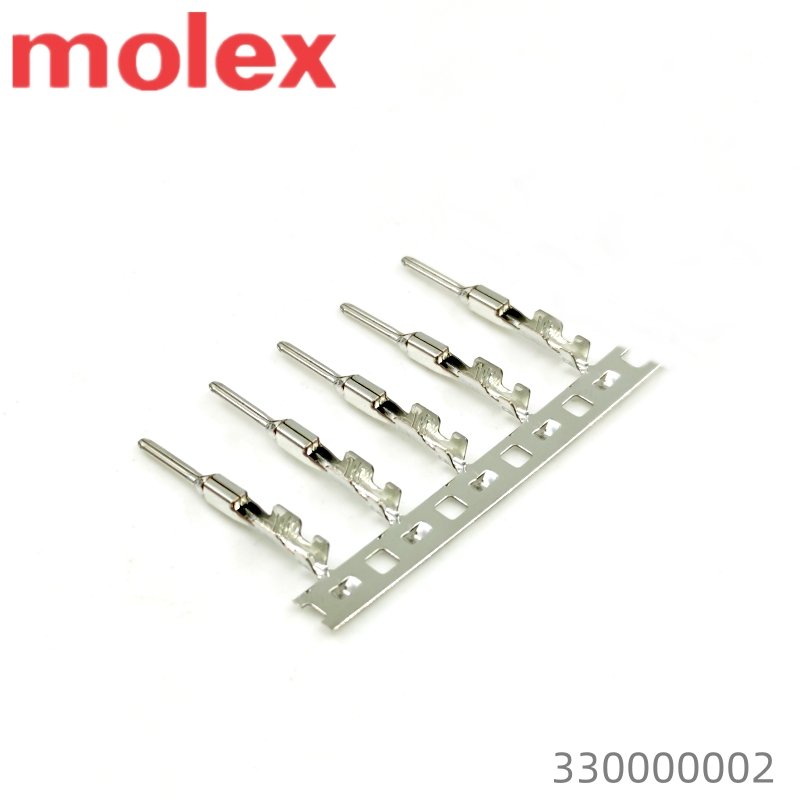 Original MX150 Male Terminal Molex 330000001 330000002 Automotive Right Reel Mat-Sealed or Unsealed 16-20 AWG Connectors
