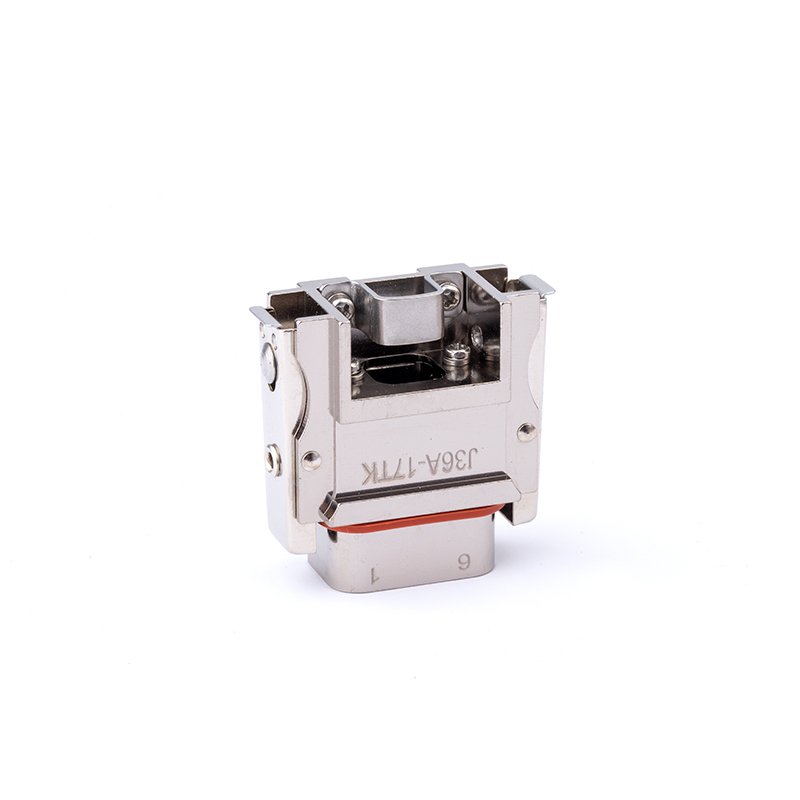 J36A 17TK metal waterproof electrical Aviation rectangular connector