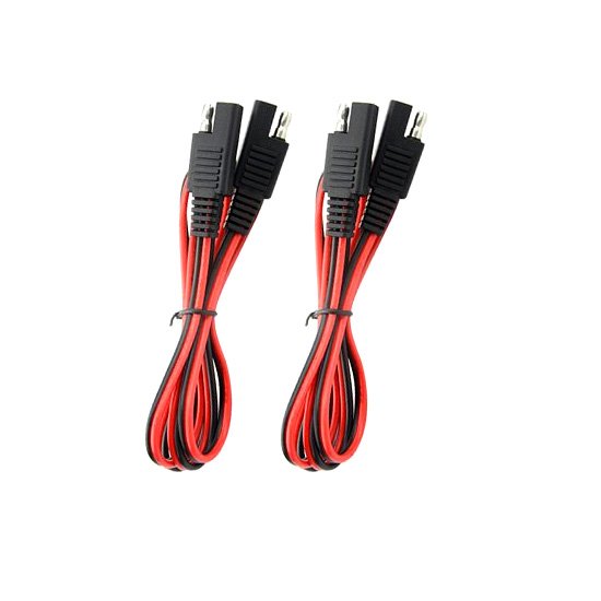 Quick Disconnect 18awg 2 Pin Wire SAE Waterproof Connector Sae To Sae Extension Solar Converter Cable