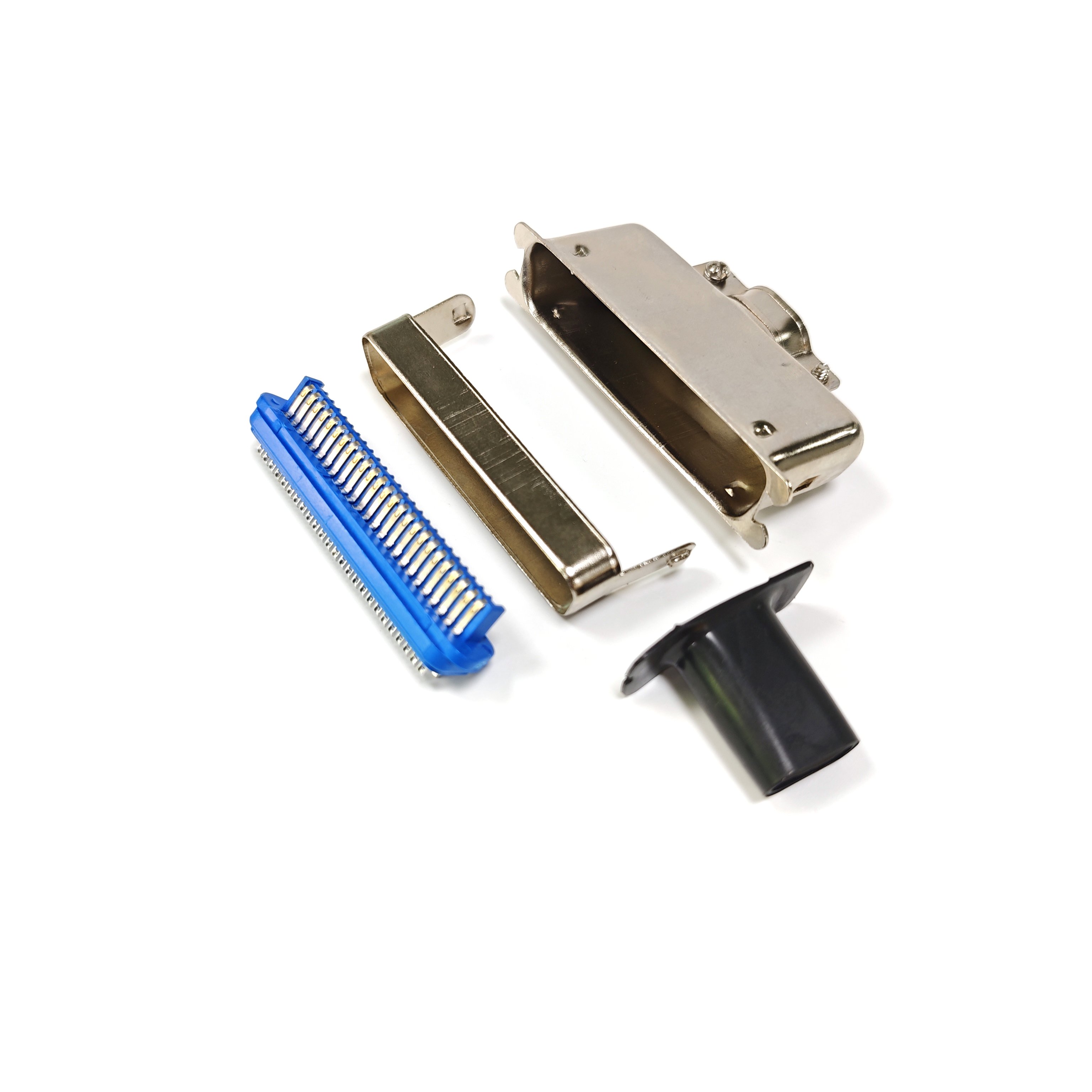 57 Series Large Iron Shell Slot Printer Plug Connector 14pin 24pin 36pin 50pin Male Wire Bonding Assembly Connector Accessories