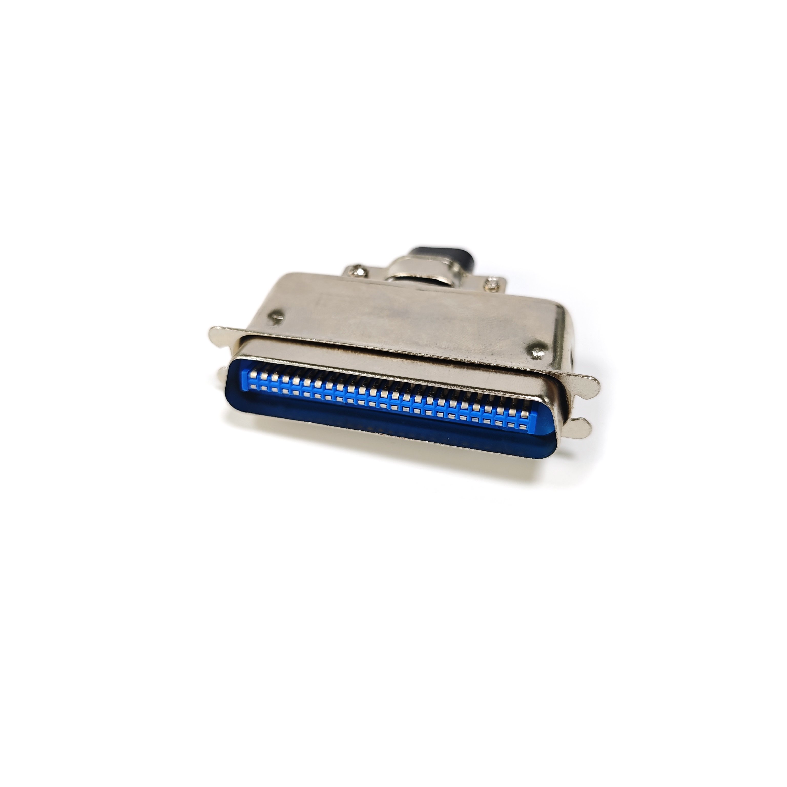 57 Series Large Iron Shell Slot Printer Plug Connector 14pin 24pin 36pin 50pin Male Wire Bonding Assembly Connector Accessories