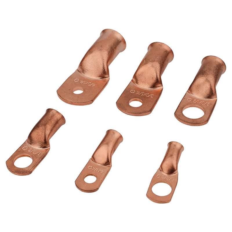 American Standard SC Automotive Bell mouth Copper Tube AWG Electrical Battery Connector Cable Lugs Copper Bare Terminal