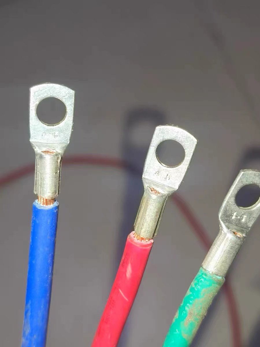 AWG High Conductivity Copper Electrical Terminal Connector Cable crimping terminal lugs Car battery cable lugs SC Terminal