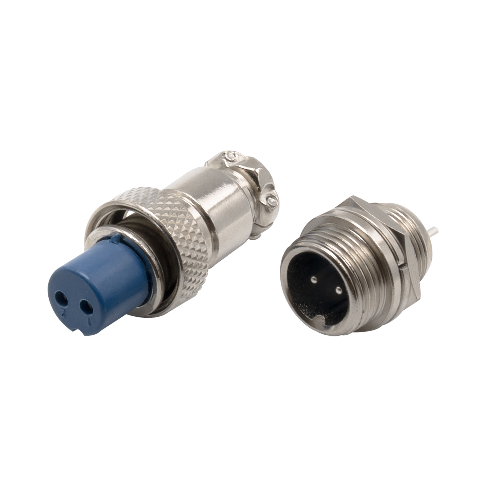 Blue engineering plastic inner core RS765 GX12 series 2 3 4 5 pin aviation plug electrical connector