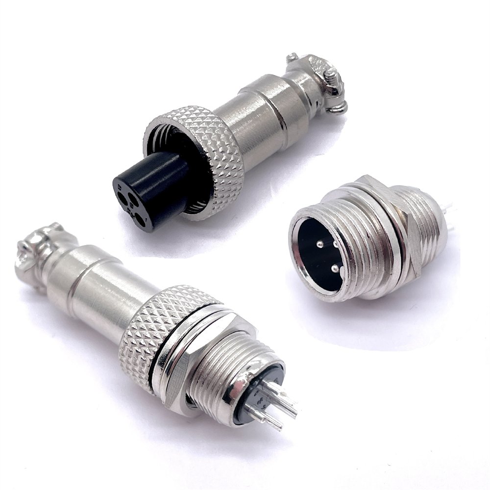 Soulin GX12 2 3 4 5 6 7 Pin Metal Aviat Connector Circular Socket Cable Aviation Connectors For Automotive Application