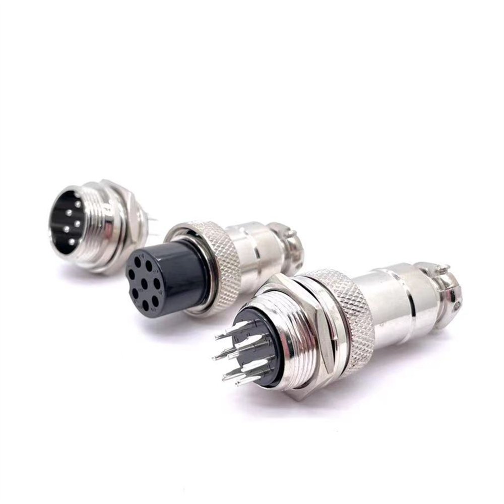 Soulin GX12 2 3 4 5 6 7 Pin Metal Aviat Connector Circular Socket Cable Aviation Connectors For Automotive Application
