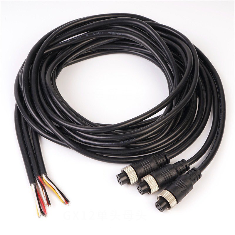 Female GX16 GX16-3 GX16-5 GX16-7 2P 3P 4P 5P 9P 10Pin Bulkhead Aviation Connector