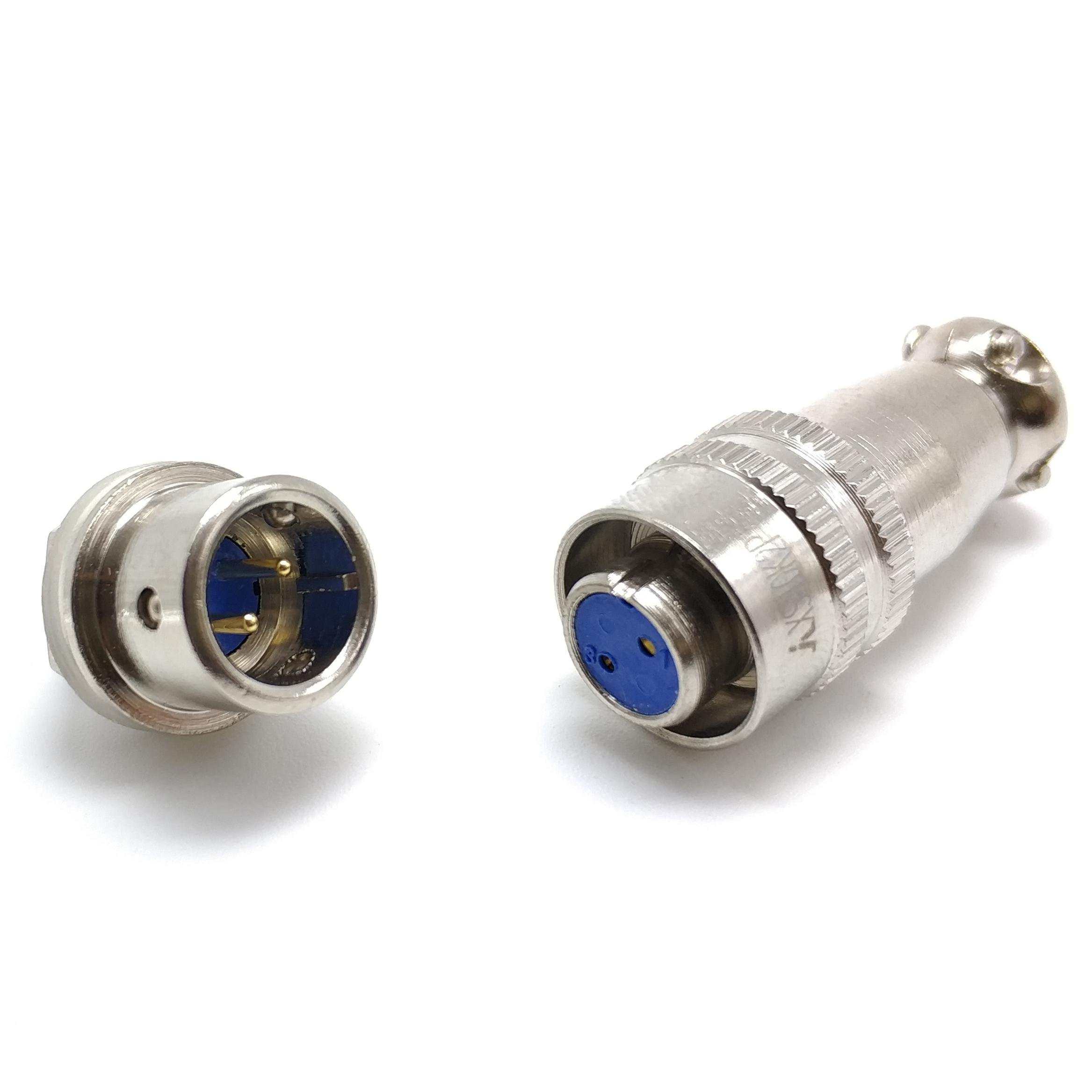 Aviation plug socket XS10 series 2 3 4 5 pin snap on quick connect male receptacle female plug connector