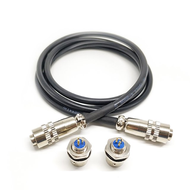 Aviation plug socket XS10 series 2 3 4 5 pin snap on quick connect male receptacle female plug connector
