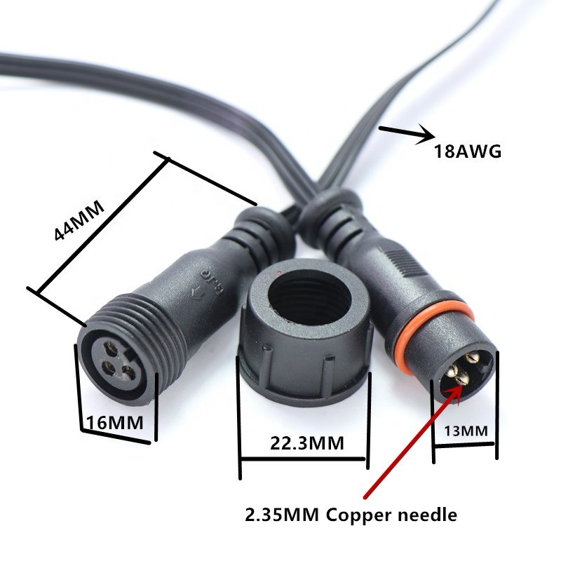 ampseal male female waterproof low voltage wire jst automotive panel mounts connectors