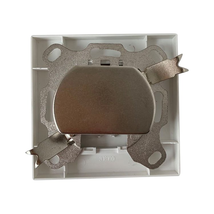 Eu Standard Pc Material Tv Telphone Socket Wholesale Data Socket Outlet Rj45 Satellite Wall Sockets F Connector