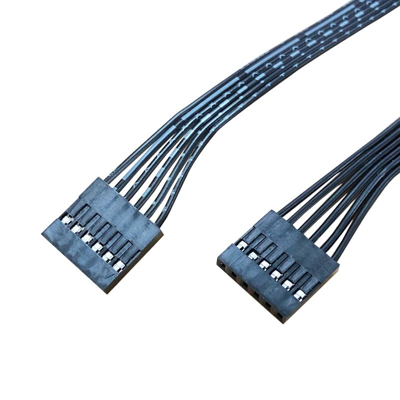 Dupont 2.54 2 3 4 5 6 7 8 9 Pin Male Female Connector Kit 2.54mm 2P 2pin 5pin Jumper Wire Cable