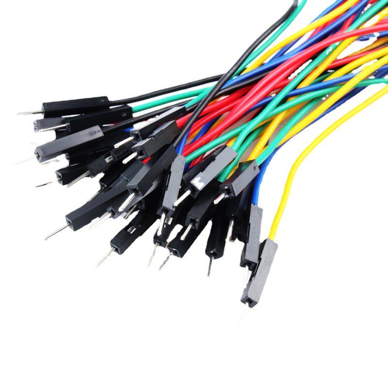 Dupont 2.54 2 3 4 5 6 7 8 9 Pin Male Female Connector Kit 2.54mm 2P 2pin 5pin Jumper Wire Cable