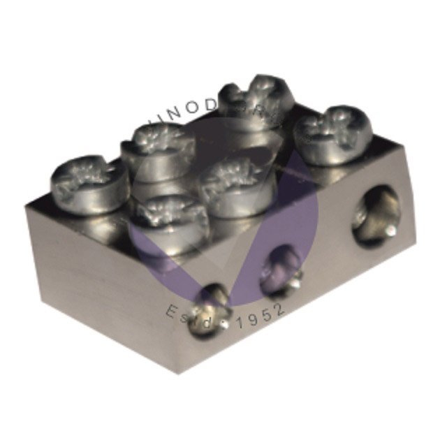 EARTH Terminal Bar V113 Brass and Copper Plug-In Connector Link Range with Nylon Terminal Blocks