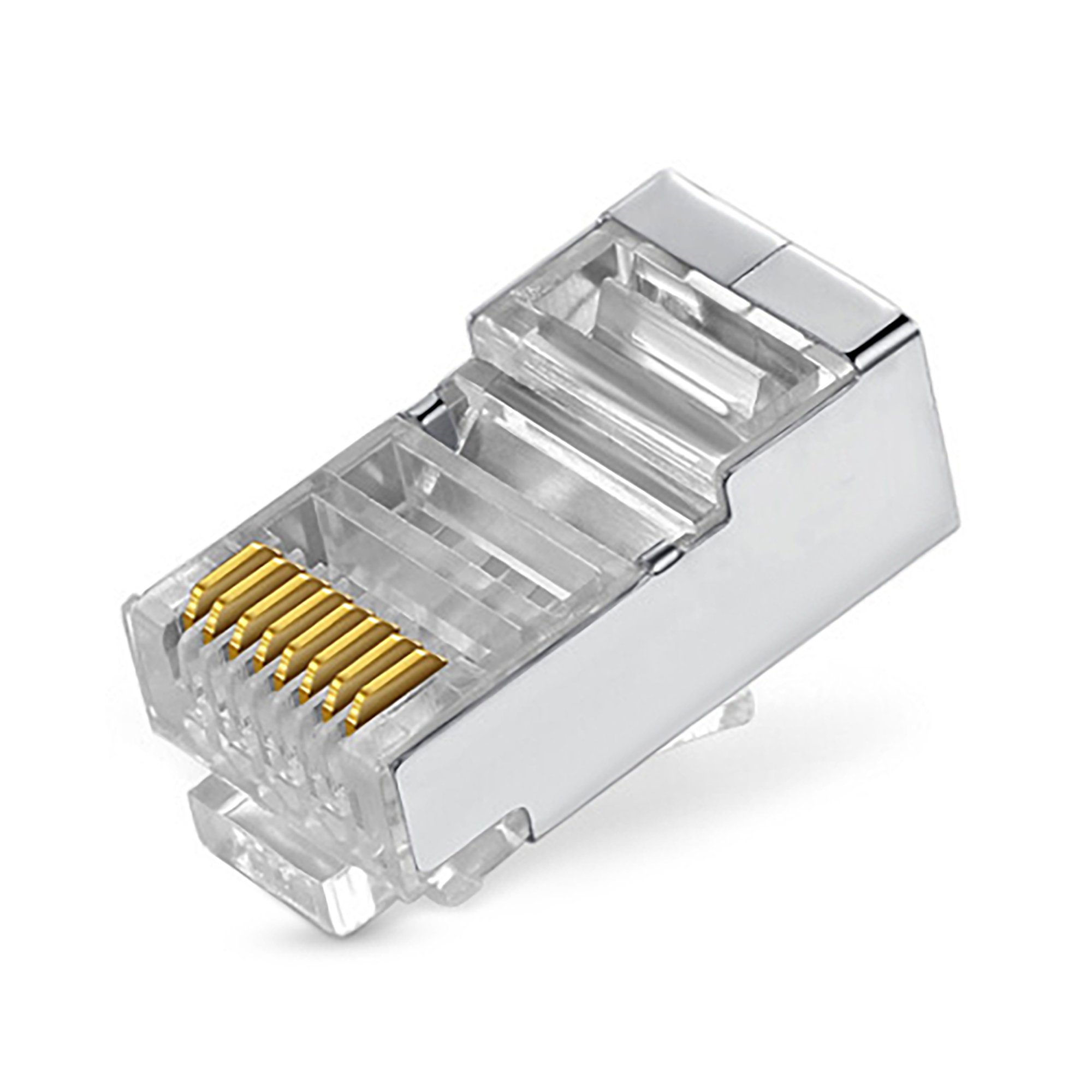 Jasoz Waterproof Utp 8p8c Cat5e Cat6 Cat7 unshielded crystal head Rj45 3U Network Modular Plug Connector
