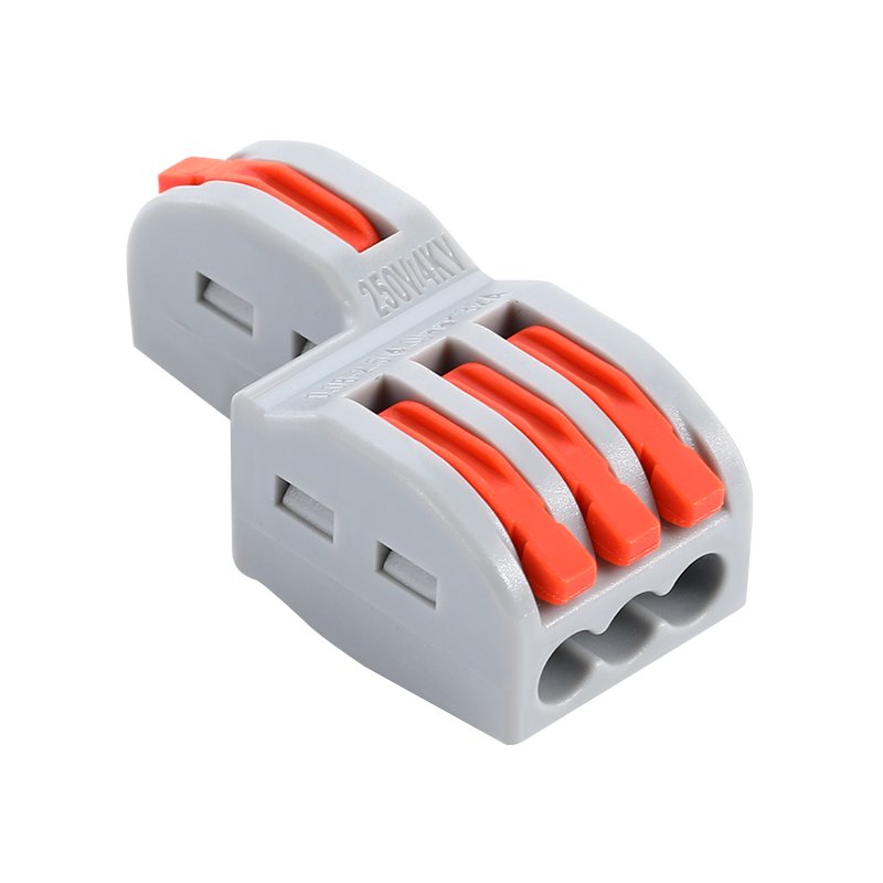 quick push-in conductor lever wire nut connectors 2 3 in 4 6 9 out 32a electrical terminals