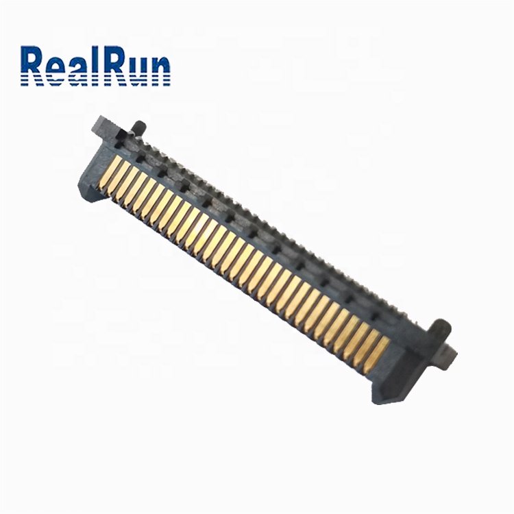 CONN HDR 60POS SMD GOLD Samtec ERM8-030-02.0-L-DV-TR Male Female Dual Row 10 Pin To 200 Pin 0.8mm BTB Connector