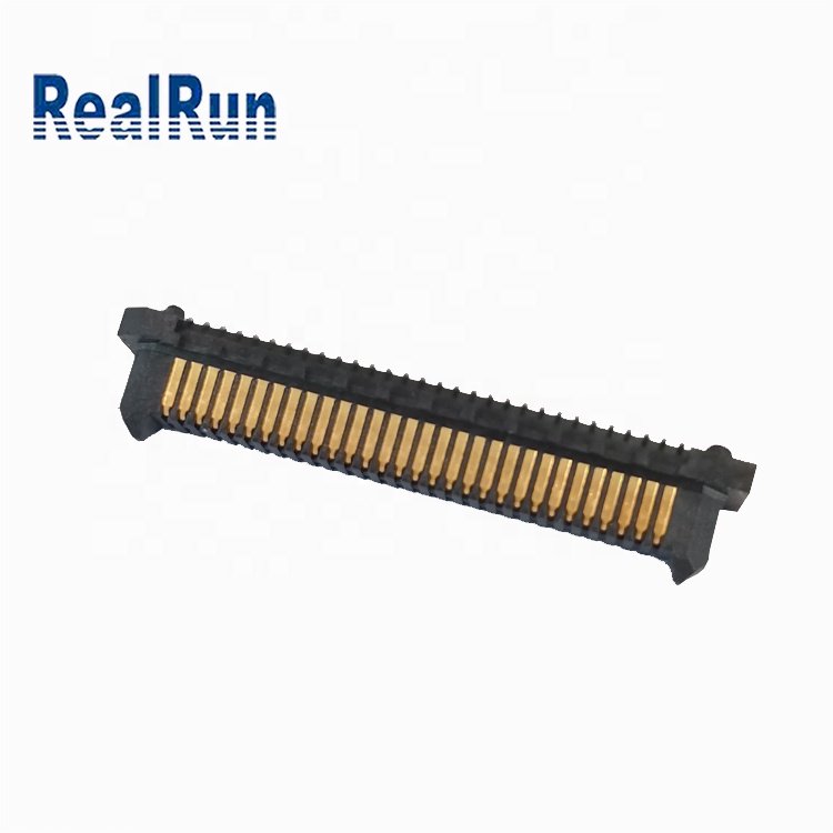 CONN HDR 60POS SMD GOLD Samtec ERM8-030-02.0-L-DV-TR Male Female Dual Row 10 Pin To 200 Pin 0.8mm BTB Connector